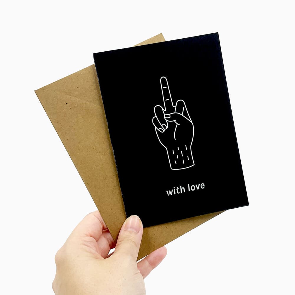 Biglietto "with love"