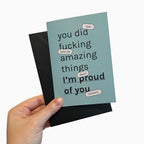Biglietto “i’m proud of you” — Congrats Edition