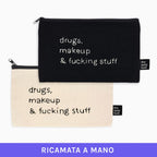 bustina-ricamata-drugs-makeup-stuff