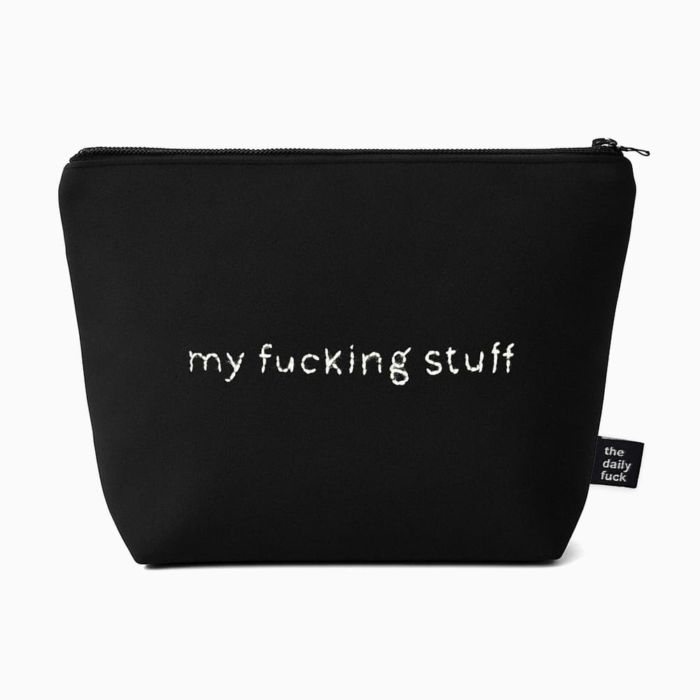 bustina-ricamata-soffietto-my-stuff-nera-fronte