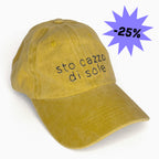 Cappellino "Sto cazzo di sole" RICAMATO